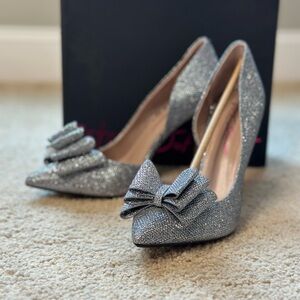 Betsey Johnson Prince d’Orsay Pewter Pump